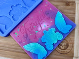Fairytale Slab Silicone Mold - Designed with a Twist - Top quality silicone molds made in the UK.
