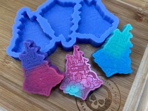 Dream Castle Wax Melt Silicone Mold - Designed with a Twist - Top quality silicone molds made in the UK.