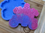 Large Fairytale Carriage Wax Melt Silicone Mold - Designed with a Twist - Top quality silicone molds made in the UK.