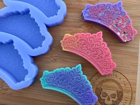 Tiara Wax Melt Silicone Mold - Designed with a Twist - Top quality silicone molds made in the UK.
