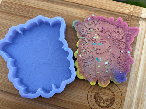 Woodland Fairy Wax Melt Silicone Mold - Designed with a Twist - Top quality silicone molds made in the UK.