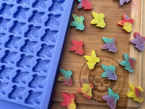 Fairy Scrape n Scoop Wax Silicone Mold - Designed with a Twist - Top quality silicone molds made in the UK.