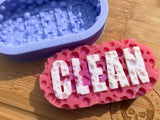 Cleaning Sponge Soap Silicone Mold - Designed with a Twist - Top quality silicone molds made in the UK.