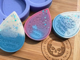Sparkling Clean Wax Melt Silicone Mold - Designed with a Twist - Top quality silicone molds made in the UK.