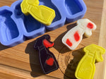 Luminol Spray Wax Melt Silicone Mold - Designed with a Twist - Top quality silicone molds made in the UK.