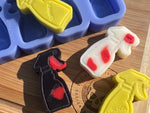 Luminol Spray Wax Melt Silicone Mold - Designed with a Twist - Top quality silicone molds made in the UK.