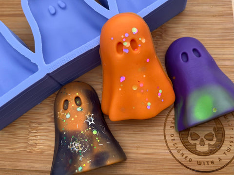Ghost Wax Melt Silicone Mold - Flat Back