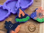 Campfire Wax Melt Silicone Mold - Designed with a Twist - Top quality silicone molds made in the UK.