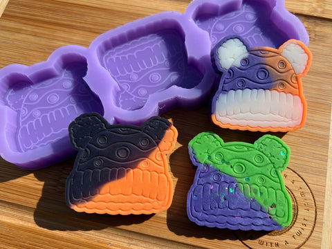 Bobble Hat Wax Melt Silicone Mold
