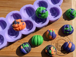 Mini 3D Pumpkins Wax Melt Silicone Mold - Designed with a Twist - Top quality silicone molds made in the UK.