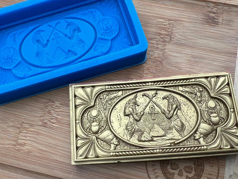 Egyptian Snapbar Silicone Mold - Designed with a Twist - Top quality silicone molds made in the UK.