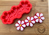 Mini Daisy Snapbar Silicone Mold - Designed with a Twist - Top quality silicone molds made in the UK.
