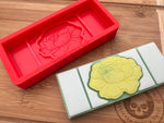 Carnation Flower Snapbar Silicone Mold - Designed with a Twist - Top quality silicone molds made in the UK.