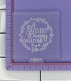 Easter Stamp (Design 2), Easter Fondant/Clay Stamp. - Designed with a Twist - Top quality silicone molds made in the UK.