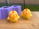 Cute Chick Wax Melt Silicone Mold - Designed with a Twist - Top quality silicone molds made in the UK.