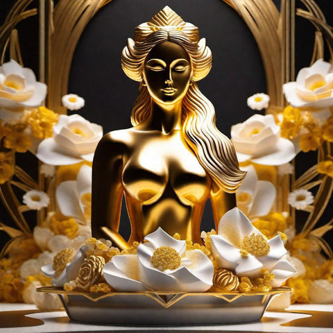 Golden Goddess Fragrance Oil - Designed with a Twist - Top quality silicone molds made in the UK.