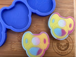 Dummy Wax Melt Silicone Mold - Designed with a Twist - Top quality silicone molds made in the UK.