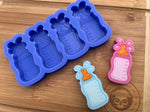Baby Bottle Wax Melt Silicone Mold - Designed with a Twist - Top quality silicone molds made in the UK.