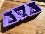 Burner Silicone Mold - Designed with a Twist - Top quality silicone molds made in the UK.