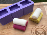 3D Towel Roll Silicone Mold - Designed with a Twist - Top quality silicone molds made in the UK.