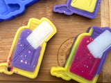 Nail Polish Bottle Silicone Mold - Designed with a Twist - Top quality silicone molds made in the UK.
