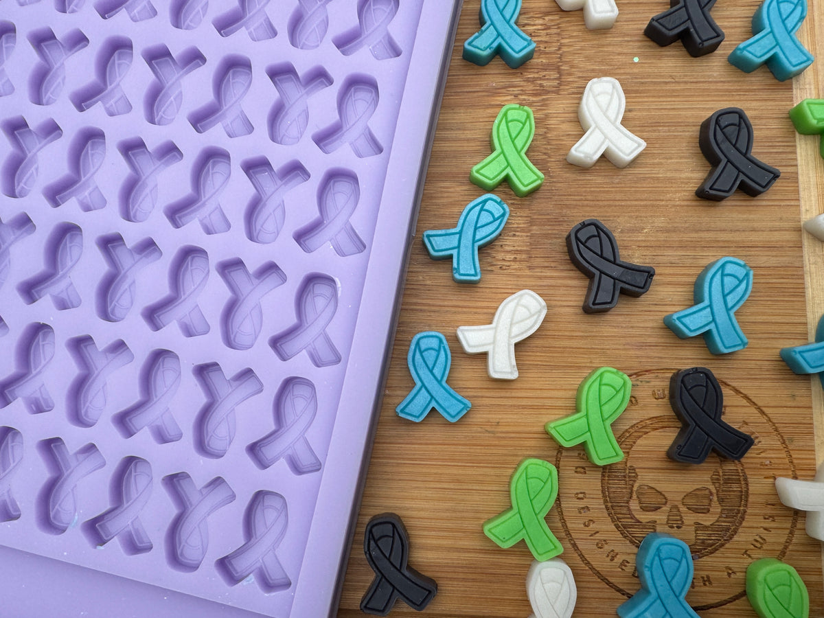 Awareness Ribbon Scrape n Scoop Silicone Mold | Designed with a Twist