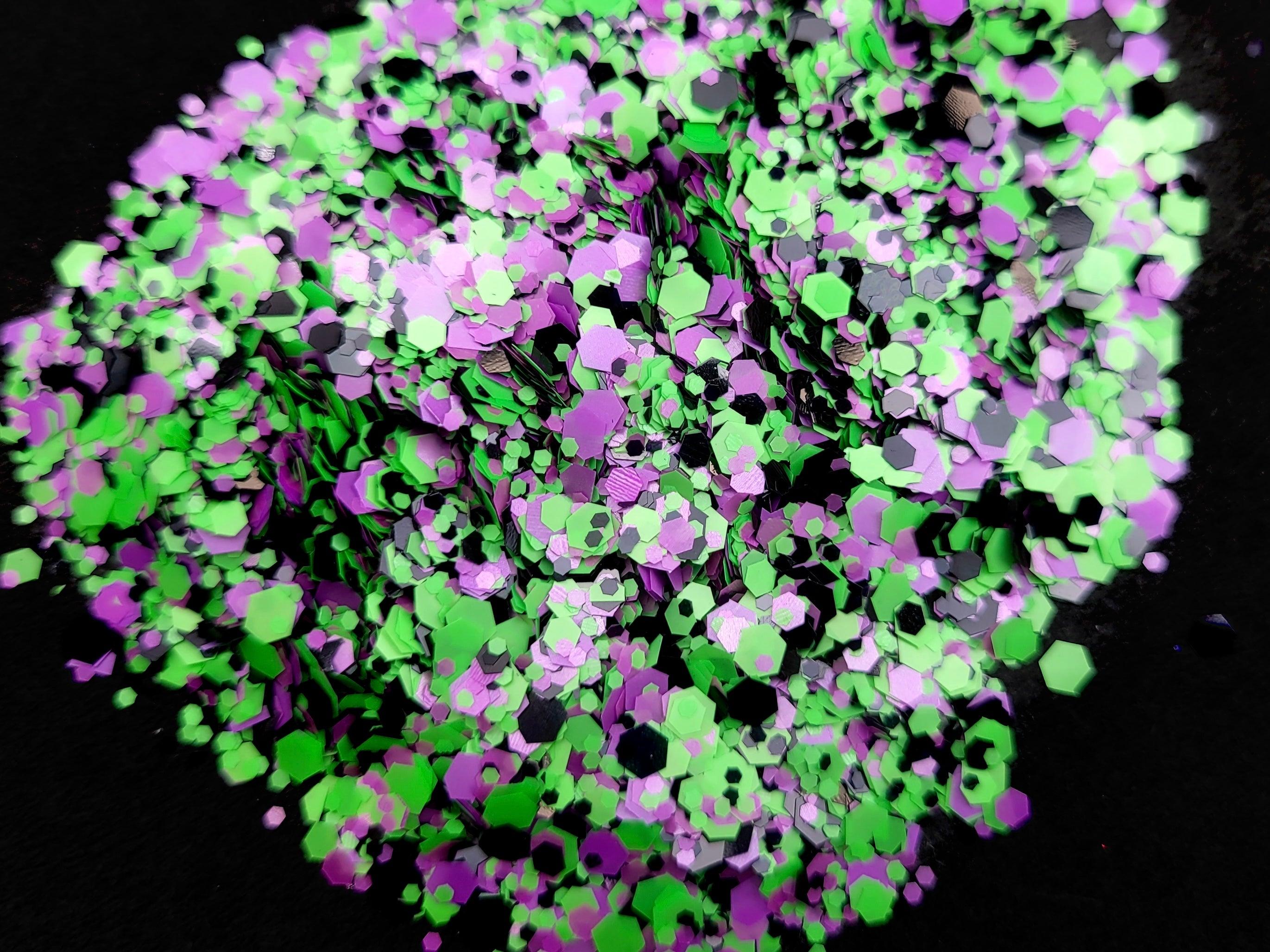Toil & Trouble - Glitter Bag 10g - Designed with a Twist - Top quality silicone molds made in the UK.