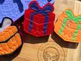 Pumpkin Present Wax Melt Silicone Mold - Designed with a Twist - Top quality silicone molds made in the UK.