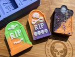 3D Tombstone Wax Melt Silicone Mold
