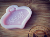 Rudolph's Lost Name Tag Silicone Mold - Designed with a Twist  - Top quality silicone molds made in the UK.
