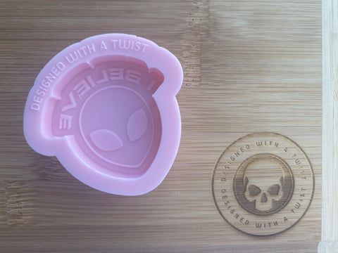 I Believe Wax Melt Tart Silicone Mold - Designed with a Twist  - Top quality silicone molds made in the UK.