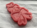 Bow Present Tag Silicone Mold - Designed with a Twist  - Top quality silicone molds made in the UK.