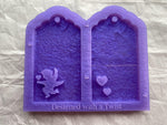Valentines Gift Tag Silicone Mold - Designed with a Twist  - Top quality silicone molds made in the UK.