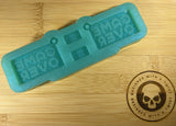 Game Over Earring Silicone Mold - Designed with a Twist  - Top quality silicone molds made in the UK.