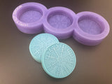 Viking Compass Wax Melt Silicone Mold - Designed with a Twist  - Top quality silicone molds made in the UK.