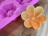 Large Flower Silicone Mold - Designed with a Twist  - Top quality silicone molds made in the UK.