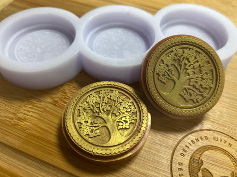 Tree of Life Wax Melt Silicone Mold - Designed with a Twist  - Top quality silicone molds made in the UK.