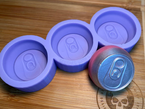 Soda Can Top Silicone Mold - Designed with a Twist  - Top quality silicone molds made in the UK.