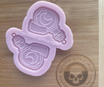 Potion Bottle Earring Silicone Mold - Designed with a Twist  - Top quality silicone molds made in the UK.