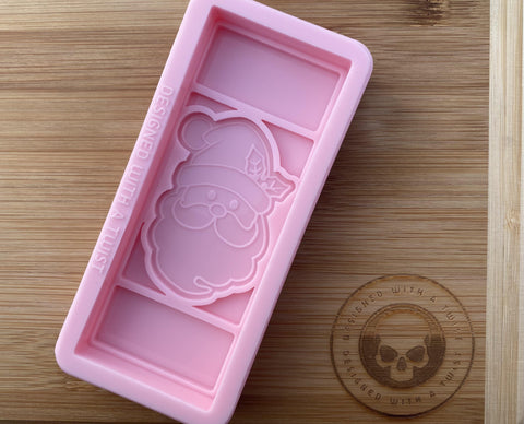 Santa Claus Snapbar Silicone Mold - Designed with a Twist  - Top quality silicone molds made in the UK.