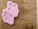 Ghostie Earring Silicone Mold - Designed with a Twist  - Top quality silicone molds made in the UK.