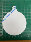 Acrylic Bauble Blanks - Designed with a Twist  - Top quality silicone molds made in the UK.