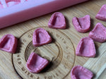 3d False Teeth Scrape n Scoop Wax Silicone Mold - Designed with a Twist  - Top quality silicone molds made in the UK.