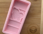 Spaced Out Snapbar Silicone Mold - Designed with a Twist  - Top quality silicone molds made in the UK.