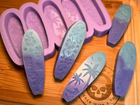 Surf Board Silicone Mold - Designed with a Twist - Top quality silicone molds made in the UK.