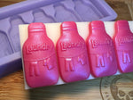 Laundry Bottle Snapbar Silicone Mold - Designed with a Twist  - Top quality silicone molds made in the UK.