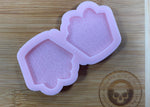 Egg Cupcake Earring Silicone Mold - Designed with a Twist  - Top quality silicone molds made in the UK.