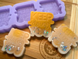 Keep Doing You Wax Melt Silicone Mold - Designed with a Twist  - Top quality silicone molds made in the UK.