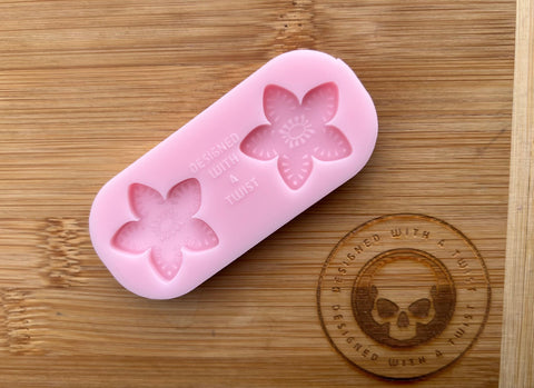 Demogorgan Earring Silicone Mold - Designed with a Twist  - Top quality silicone molds made in the UK.
