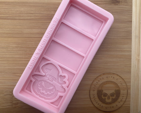 Pumpkin Snapbar Silicone Mold - Designed with a Twist  - Top quality silicone molds made in the UK.